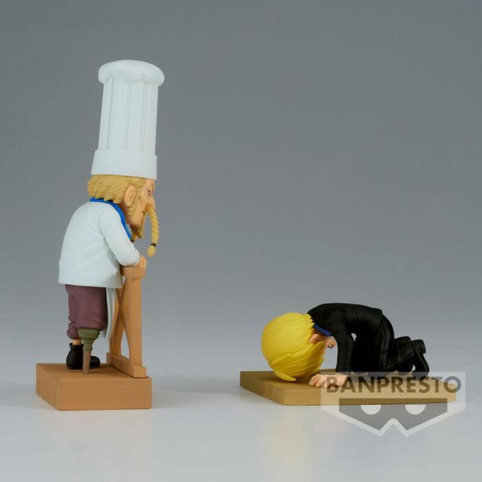 Banpresto Figura One Piece World Collectable Log Stories Sanji & Zeff 2 PVC y ABS BP88986P 1