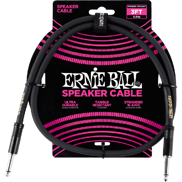 Cable Eb Altavoz Jack-Jack Ss 0,91 M - Negro 2 Cable Eb Altavoz Jack-Jack Ss 0,91 M - Negro 2