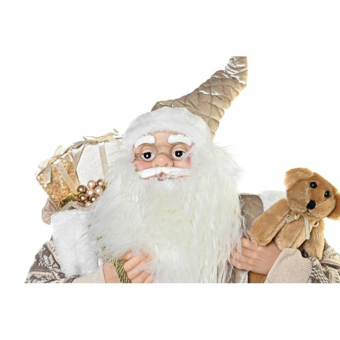 Figura Navidad Moderna DKD Home Decor Champan Gris 34 x 80 x 45 cm 3 Figura Navidad Moderna DKD Home Decor Champan Gris 34 x 80 x 45 cm 3