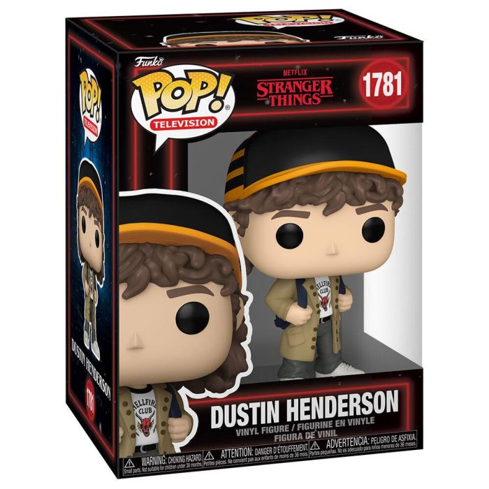 Figura POP Stranger Things 5 Dustin Henderson 1 Figura POP Stranger Things 5 Dustin Henderson 1
