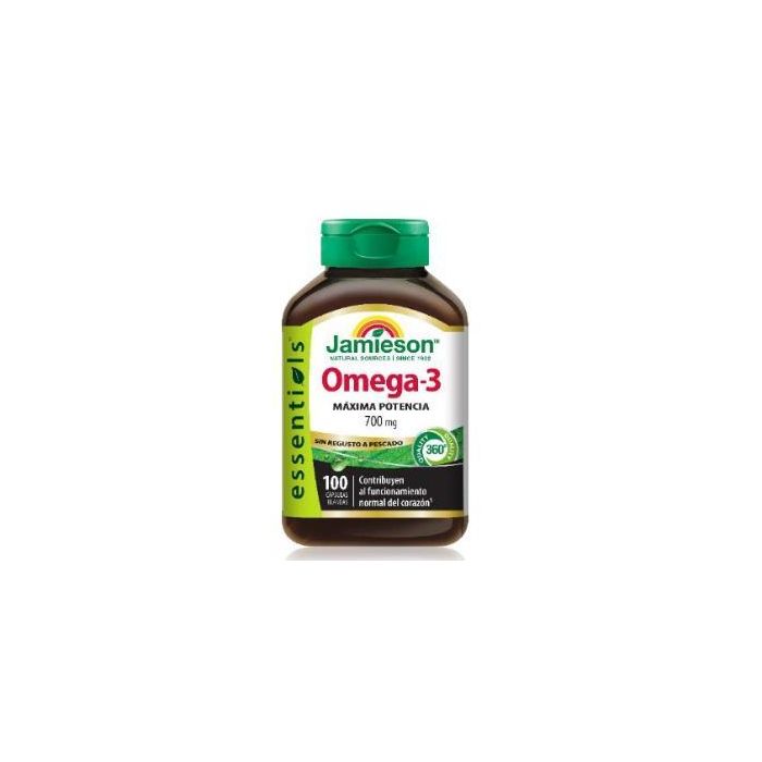 Omega 3 Fuerza Extra 700Mg. 100Cap.