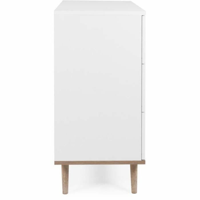 Göteborg Cofras de cajones - 3 cajones - Decoración de roble de Sonoma blanco - Escandinavo - L 79.8 x D 40 x H 86.5 cm 2 Göteborg Cofras de cajones - 3 cajones - Decoración de roble de Sonoma blanco - Escandinavo - L 79.8 x D 40 x H 86.5 cm 2