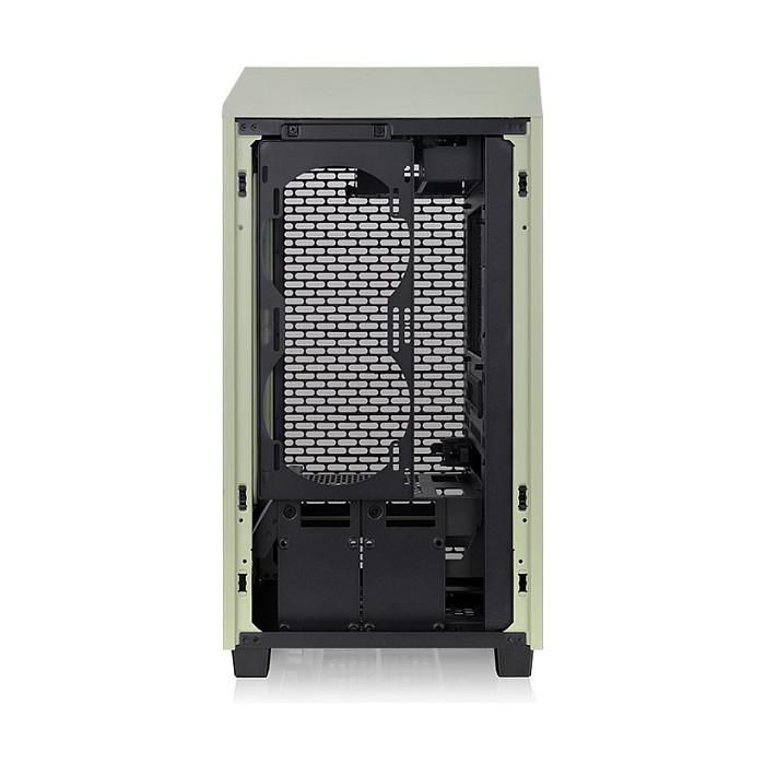 Thermaltake The Tower 200 Mini Tower Verde PC Gaming 20cm Verde PC Gaming con Ventana de Vidrio Templado