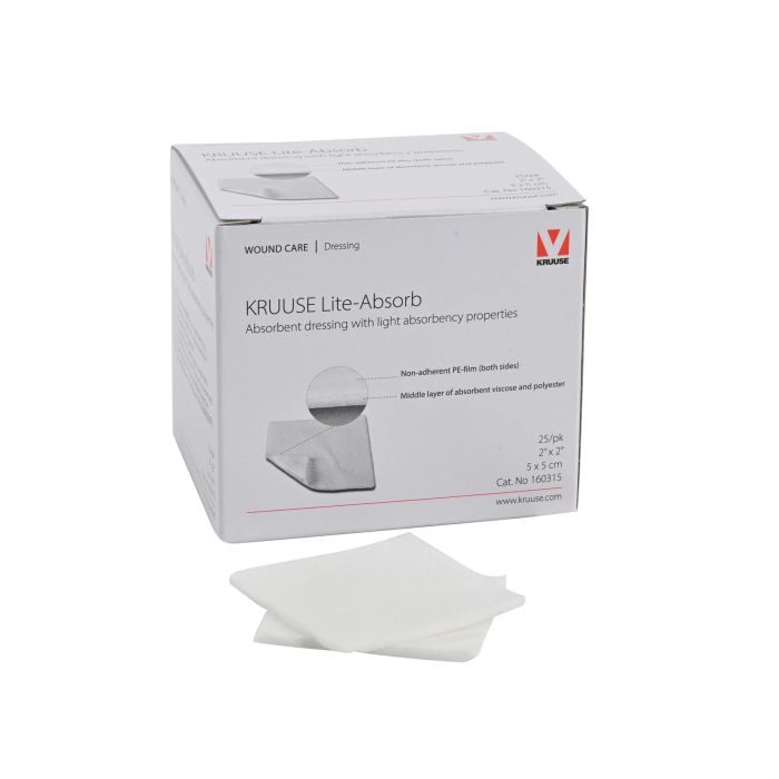 Lite Absorb 5x5 cm 25 Unidades Kruuse