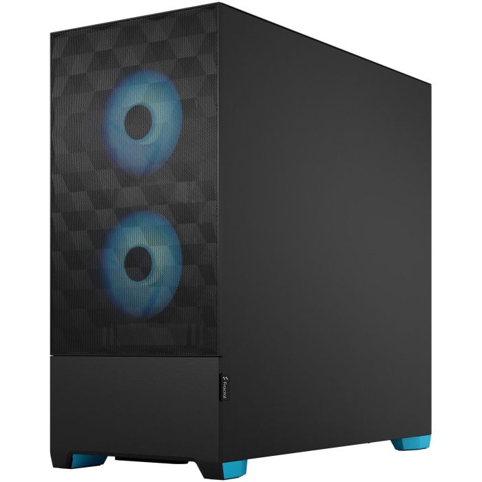 Fractal Design Pop Air RGB Cyan Core TG Clear Tint Torre PC, ATX, micro ATX, Mini-ITX, Cristal Templado, Negro/Cian 10 Fractal Design Pop Air RGB Cyan Core TG Clear Tint Torre PC, ATX, micro ATX, Mini-ITX, Cristal Templado, Negro/Cian 10