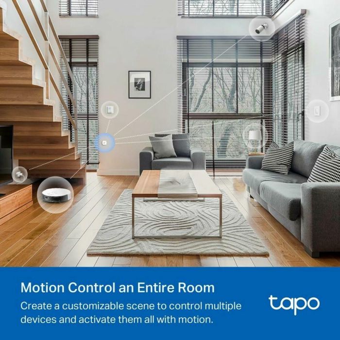 TP-Link Tapo T30 KIT Multisensor Smart Home Inalámbrico Wi-Fi para Detección de Movimiento, Batería 2 Años 4