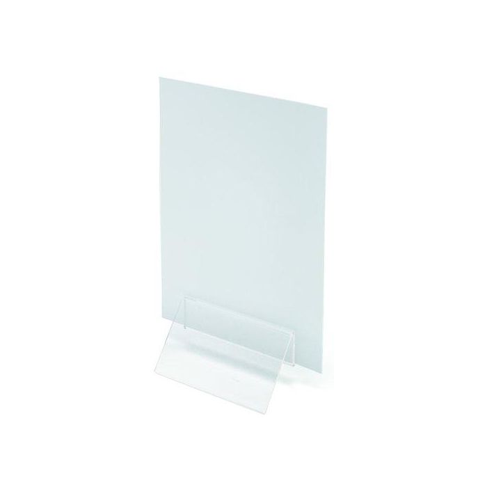 Clip Portamenu Deflect-O Ancho 100 Mm. Transparente