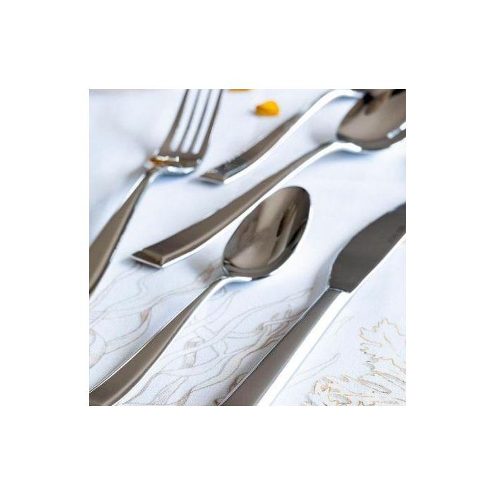 SET 24 PIEZAS CUBIERTOS BRA A046024 ETNA - ACERO INOX 18/10 - 6 CUCHARAS + 6 TENEDORES + 6 CUCHILLOS + 6 CUCHARILLAS 1 SET 24 PIEZAS CUBIERTOS BRA A046024 ETNA - ACERO INOX 18/10 - 6 CUCHARAS + 6 TENEDORES + 6 CUCHILLOS + 6 CUCHARILLAS 1