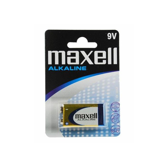 Pilas Alcalina Maxell Lr09/6Lf22 Blister De 1 (M006)