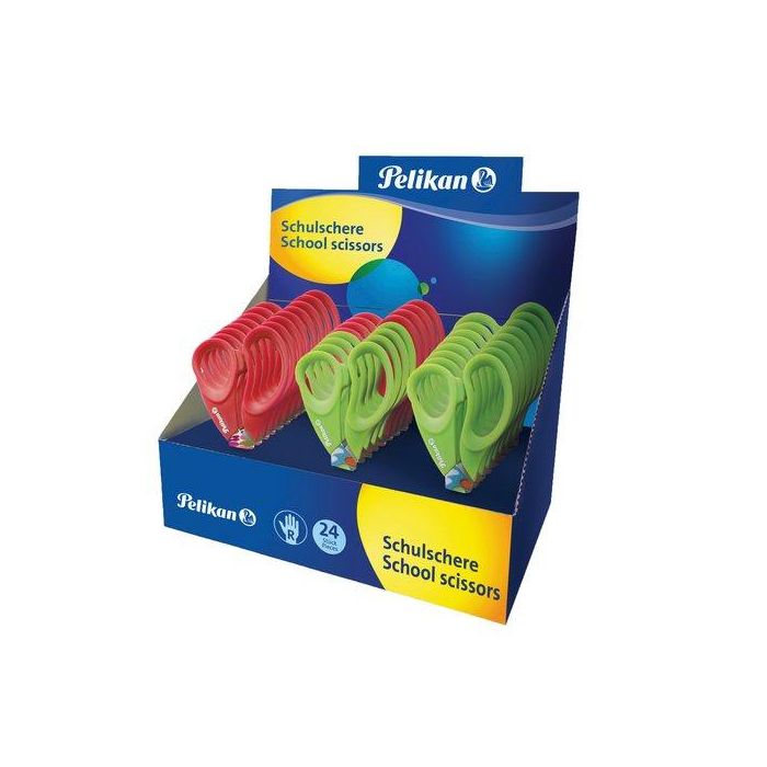 Tijeras Escolares Pelikan Fancy 5 Surtido Expositor De 24