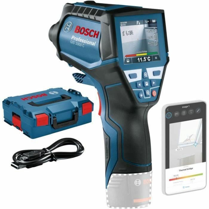 Bosch Professional 0601083308 Detector Térmico GIS 1000 C 5 Bosch Professional 0601083308 Detector Térmico GIS 1000 C 5
