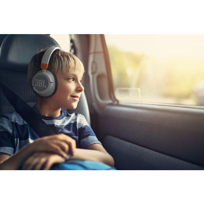 JBL JR460NC, Kids wireless over-ear Noise Cancelling headphones, reduced volume for safe listening, White 10 JBL JR460NC, Kids wireless over-ear Noise Cancelling headphones, reduced volume for safe listening, White 10