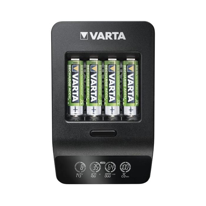 Akku Ladegerät (inkl. Akkus) LCD Smart Charger+ *Varta* 0 Akku Ladegerät (inkl. Akkus) LCD Smart Charger+ *Varta* 0