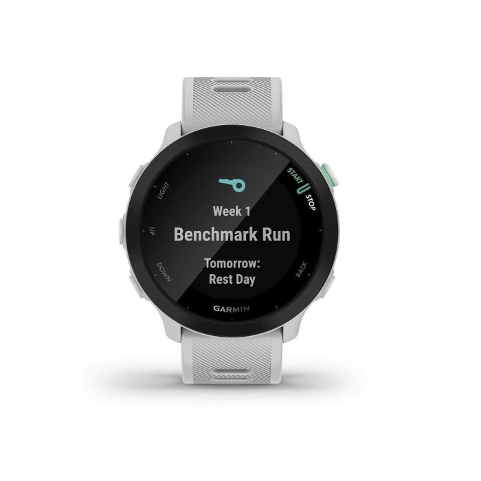 Garmin Forerunner 55 Reloj Deportivo GPS Blanco para Correr y Ciclismo con Monitor de Frecuencia Cardíaca 13