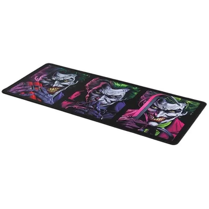 Wondee Alfombrilla Raton Joker XXL 900x400 mm Repelente Agua Bordes Cosidos Base Goma Antideslizante 2