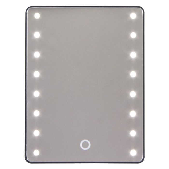 Cosmetic Club Espejo de Maquillaje Led Táctil con Caballete Giratorio y 16 LEDs, 16.8x14xh.21.8 cm 2