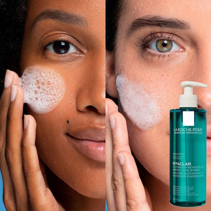 La Roche Posay Effaclar Gel Purificante Micro-Exfoliante Piel Grasa 400ml - Desobstruye Poros, Elimina Sebo e Imperfecciones 3 La Roche Posay Effaclar Gel Purificante Micro-Exfoliante Piel Grasa 400ml - Desobstruye Poros, Elimina Sebo e Imperfecciones 3