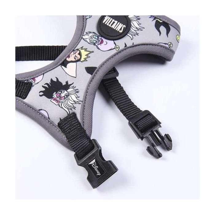 Cerdá T4M:M/L Arnés para perros Disney Villanas, Talla M-L, Gris 1