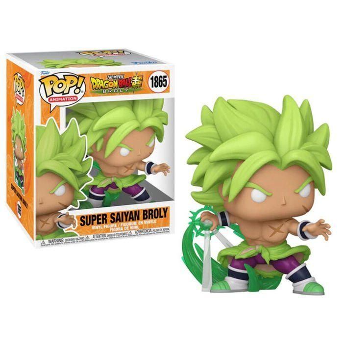 Funko Pop Figura Vinilo Super Saiyan Broly Dragon Ball The Movie 15cm