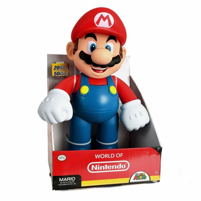 Jakks Pacific Figura Super Mario 50 cm Edad Mínima 3+ Años 9 Jakks Pacific Figura Super Mario 50 cm Edad Mínima 3+ Años 9