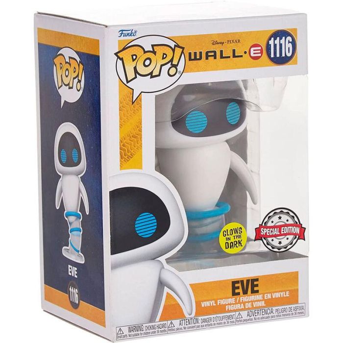 Figura POP Disney Pixar Wall-E Eve Exclusive 0 Figura POP Disney Pixar Wall-E Eve Exclusive 0