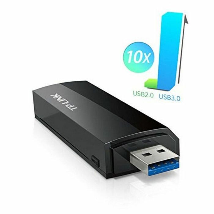 TP-Link Archer T4U AC1300 Adaptador USB Wi-Fi Doble Banda MU-MIMO USB 3.0 con Antenas Alta Ganancia para PC/Mac 1 TP-Link Archer T4U AC1300 Adaptador USB Wi-Fi Doble Banda MU-MIMO USB 3.0 con Antenas Alta Ganancia para PC/Mac 1
