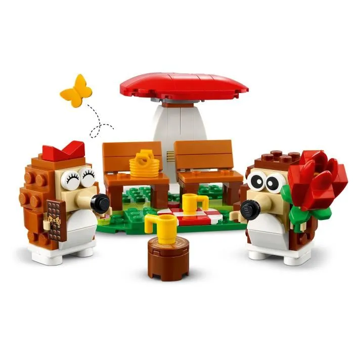 Lego 40711 Picnic de los Erizos Juguete con seta para construir para niños de 8 años 2 Lego 40711 Picnic de los Erizos Juguete con seta para construir para niños de 8 años 2