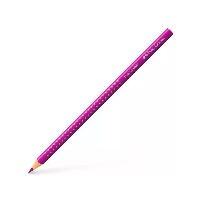Faber Castell Lápiz de Color Acuarelable Colour Grip Carmesí - 12 Unidades (12 Unidades)