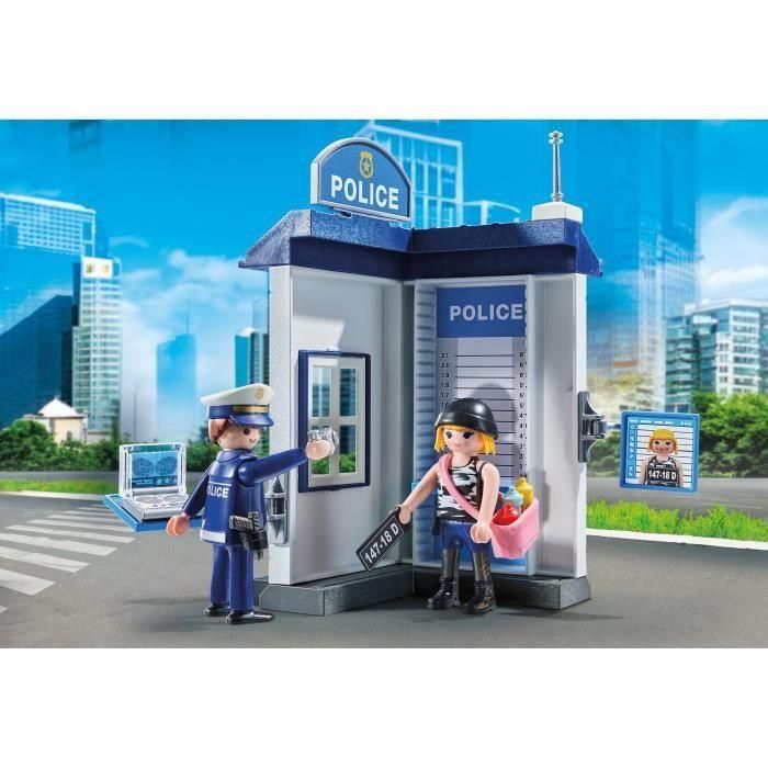 Starter Pack Sala De Policía 71733 Playmobil 1 Starter Pack Sala De Policía 71733 Playmobil 1