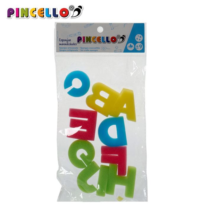 Juego de Esponjas para Manualidades Pincello - 2x28x14 cm (36 Unidades) 1 Juego de Esponjas para Manualidades Pincello - 2x28x14 cm (36 Unidades) 1