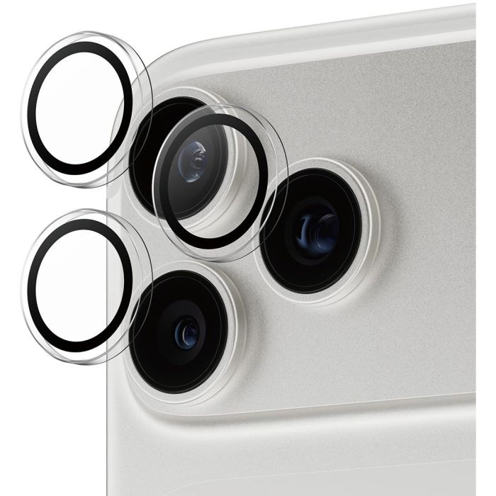 PanzerGlass Hoops clear para iPhone 17 Pro/Pro Max y 16 Pro/Pro Max