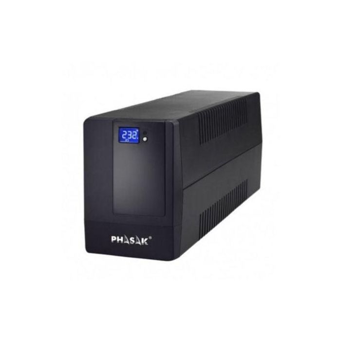 PHASAK SAI 1000VA Esential Interactivo - Pantalla tactil con USB + RJ45