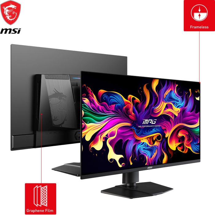 MSI MPG 321URXDE QD-OLED Monitor 80 cm (31.5") 4K UltraHD 240Hz 1ms USB-C Adaptive-Sync Negro 2