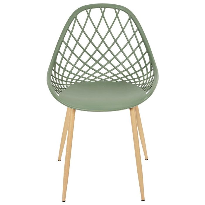 Home Deco Factory Silla Exterior Verde Málaga 57x51,2 cm h.80,2 cm 3 Home Deco Factory Silla Exterior Verde Málaga 57x51,2 cm h.80,2 cm 3