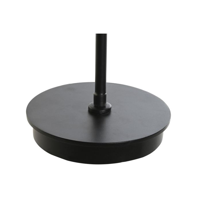 DKD Home Decor Lámpara Sobremesa Colonial Yute Hierro Natural Negro 17 x 52 x 57 cm 2