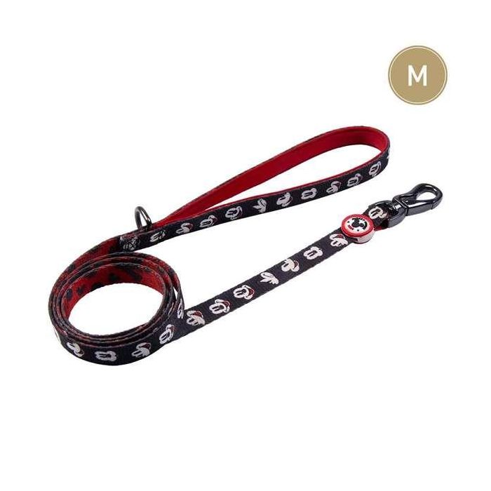 Cerdá T3M:M Correa Premium para Perros con Diseño Mickey Mouse - Talla M, Color Negro 5