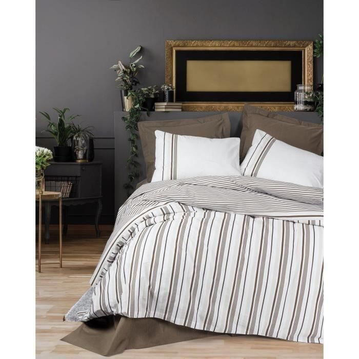 Juego de Cama Marrón 100% Algodón con 1 Funda Nórdica 220x240 cm y 2 Fundas Almohada 60x60 cm ASI8684283036028 0 Juego de Cama Marrón 100% Algodón con 1 Funda Nórdica 220x240 cm y 2 Fundas Almohada 60x60 cm ASI8684283036028 0