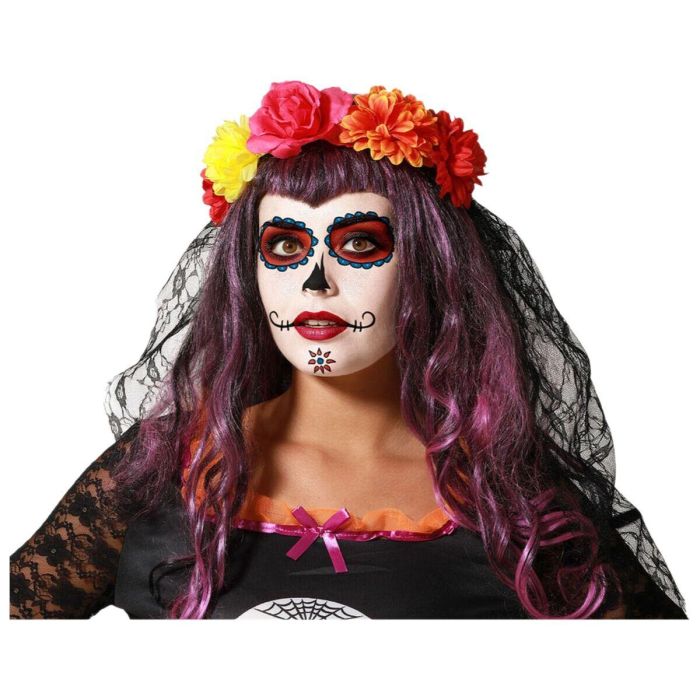 Decoración para Halloween Cinta para el pelo Flores 0 Decoración para Halloween Cinta para el pelo Flores 0