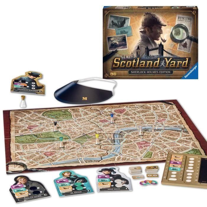 Scotland Yard Sherlock Holmes-Juego de estrategia 1 Scotland Yard Sherlock Holmes-Juego de estrategia 1