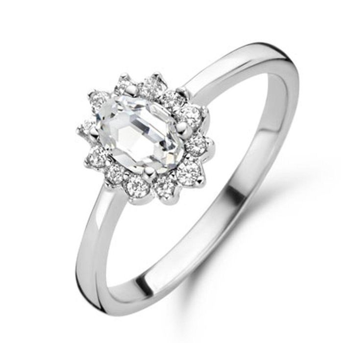 Anillo Mujer New Bling 9NB-0533-62 Plateado 22 Anillo Mujer New Bling 9NB-0533-62 Plateado 22