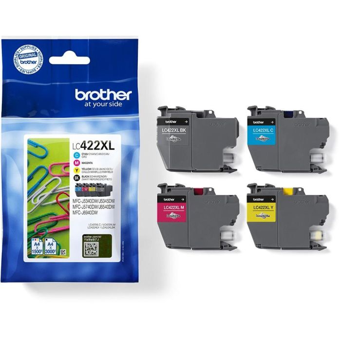 Brother Mfc-J5340Dw-J6540Dw-J5740Dw-J6940Dw-J5340Dwe-J6540Dwe Tinta Bk-C-M-Y Pack 4 Colores Rendimiento 3.000+1.500X3 2 Brother Mfc-J5340Dw-J6540Dw-J5740Dw-J6940Dw-J5340Dwe-J6540Dwe Tinta Bk-C-M-Y Pack 4 Colores Rendimiento 3.000+1.500X3 2