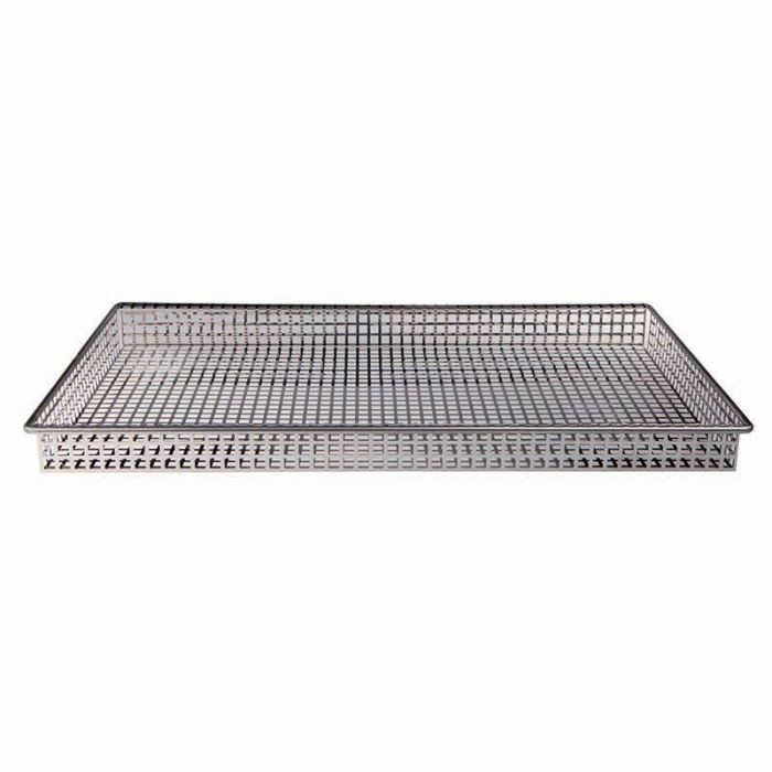 AGNELLI - COIX182P-1/1 - Rejilla acero inoxidable para frituras GN 1/1 - (32,5 x 53 x 4 cm)