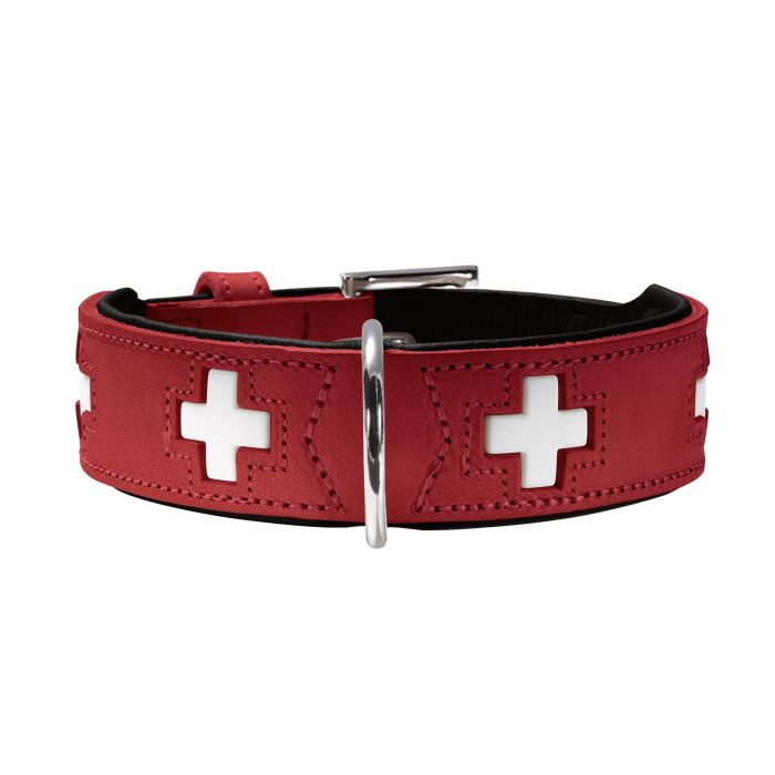 Collar Swiss 38-43.5 cm Rojo-Negro 4 Collar Swiss 38-43.5 cm Rojo-Negro 4