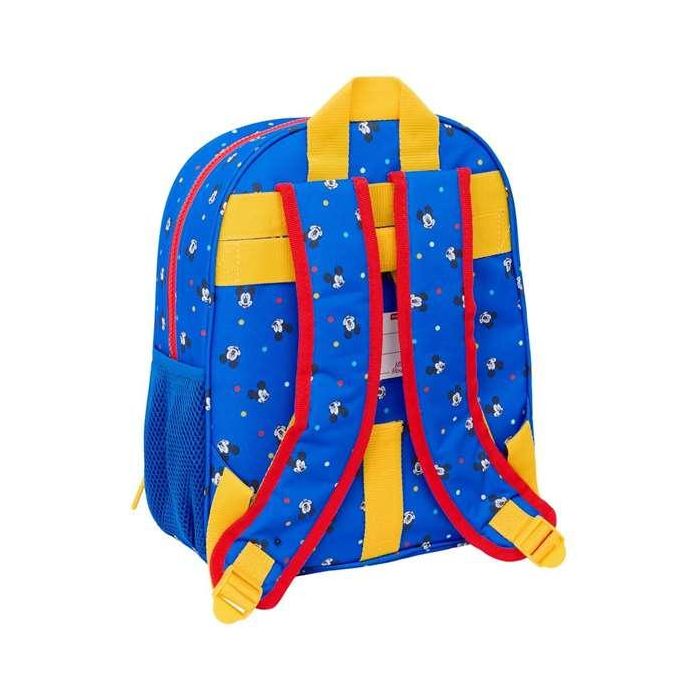 Mochila Escolar Mickey Mouse Clubhouse Good day Azul 28 x 34 x 10 cm 1