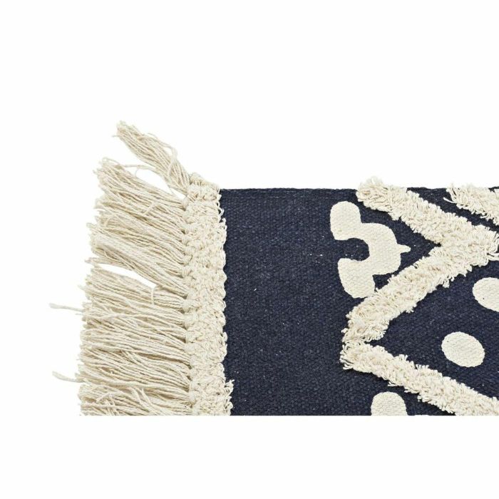 Alfombra Urban DKD Home Decor Azul Marino Beige 180 x 0.7 x 120 cm 3 Alfombra Urban DKD Home Decor Azul Marino Beige 180 x 0.7 x 120 cm 3