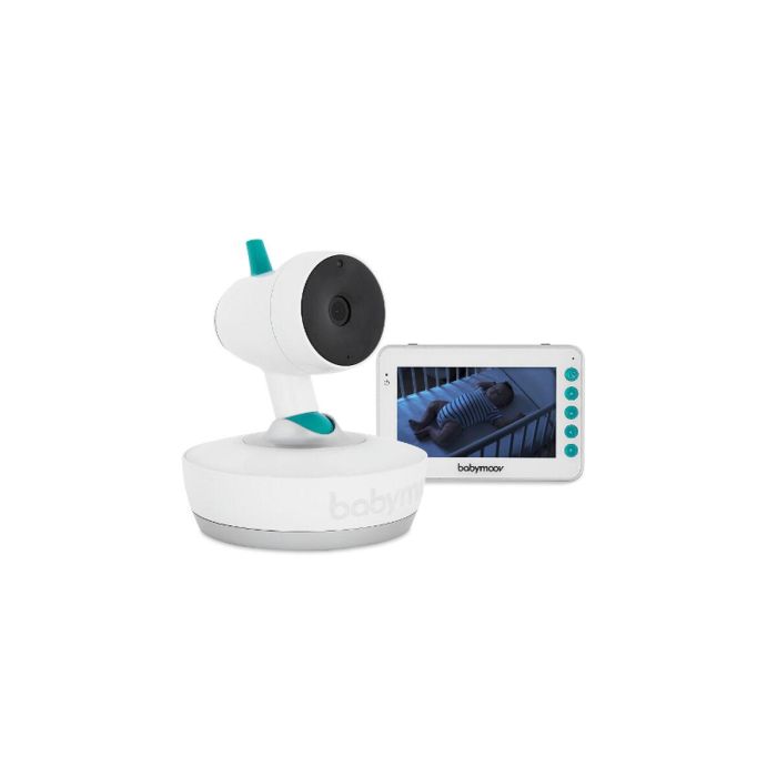 Babymoov Babyphone Video YOO-MOOV con Pantalla 4.3', Control Motorizado 360°, Luz Nocturna, Canciones de Cuna y Alcance 300m 0 Babymoov Babyphone Video YOO-MOOV con Pantalla 4.3', Control Motorizado 360°, Luz Nocturna, Canciones de Cuna y Alcance 300m 0