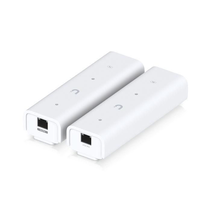 Ubiquiti PoE Over 2-Wire Retrofit Extender, 10/100 MbE, Homeplug AV, PoE++, Polycarbonate, white 8 Ubiquiti PoE Over 2-Wire Retrofit Extender, 10/100 MbE, Homeplug AV, PoE++, Polycarbonate, white 8