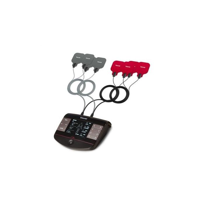 Beurer EM-89 Electroestimulador Digital con Función de Calor y 8 Electrodos para Regeneración Muscular y Relajación 7