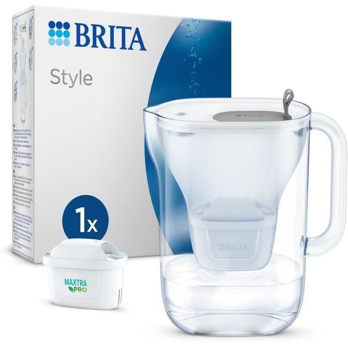El estilo gris de Filtro de Carafe de Brita (2.4L) incluyó 1 cartucho Maxtra Pro All-in-1 El estilo gris de Filtro de Carafe de Brita (2.4L) incluyó 1 cartucho Maxtra Pro All-in-1