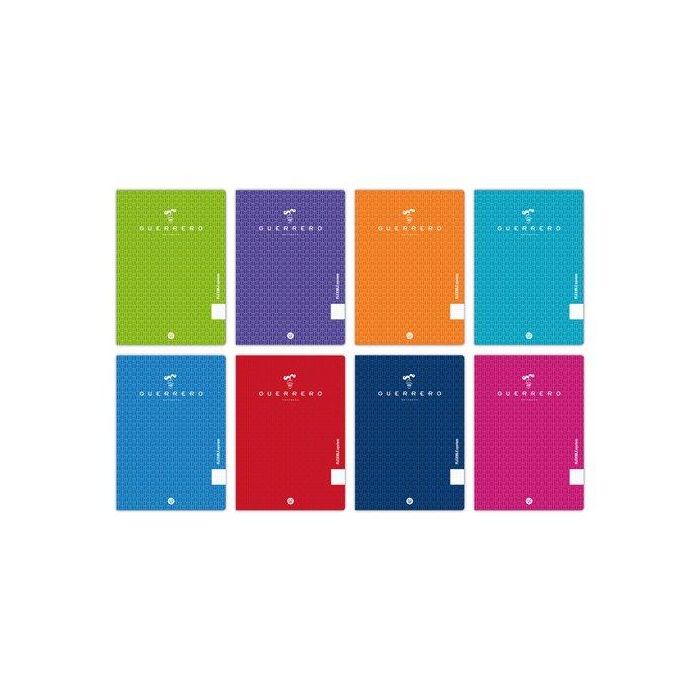 Libreta Guerrero A4 48H 90G Pp Pauta 2.5 Col.Sur. (Set de 10)